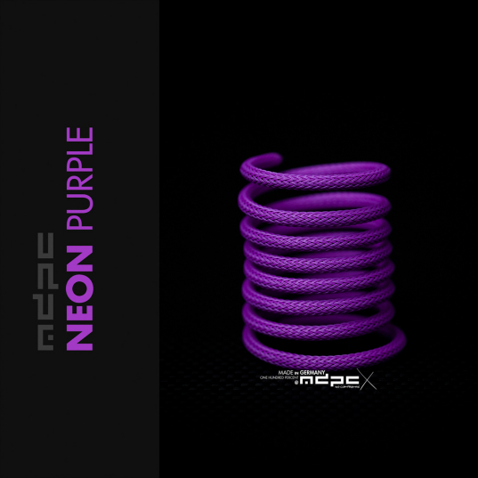 NEON-Purple Sleeving MICRO