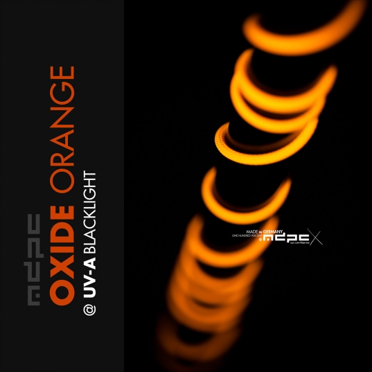 Oxide-Orange Cable Sleeving SMALL