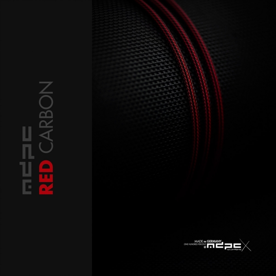 Red-Carbon Cable Sleeve XTC